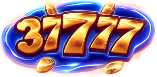 37777 ব্র্যান্ডের উষ্ণ বাদামি লোগো